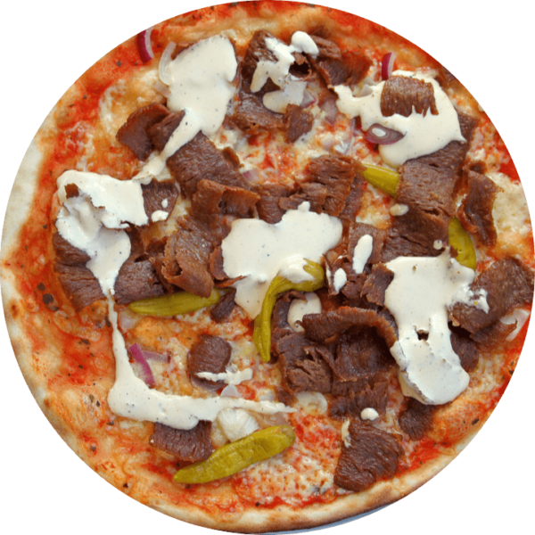 5. Vegan  kebabPizza